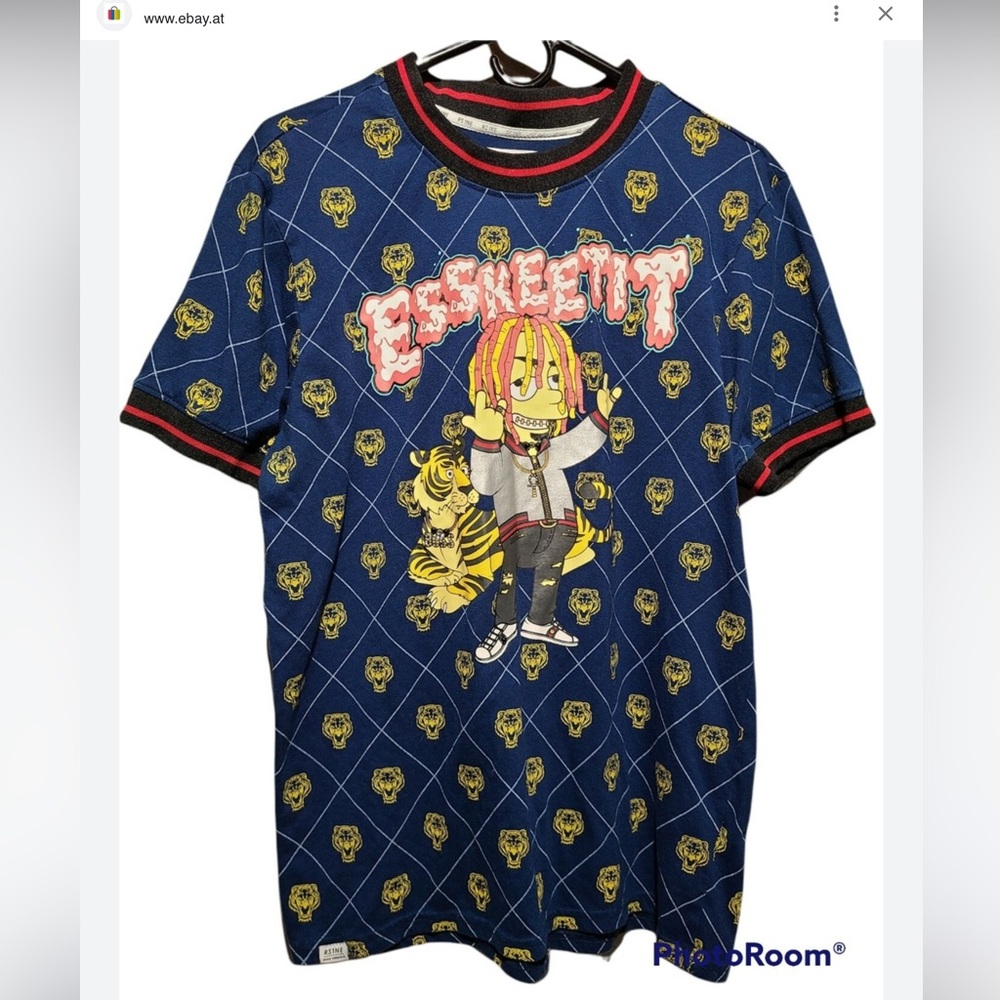 RS1NE Esskeelit Bart Simpson Dreadlocks T Shirt